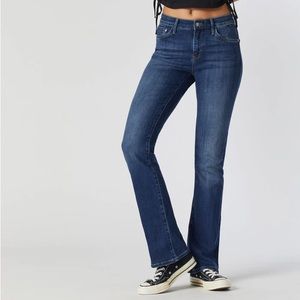 mavi Molly Bootcut Jeans Mid Rise | Indigo Supersoft NWT